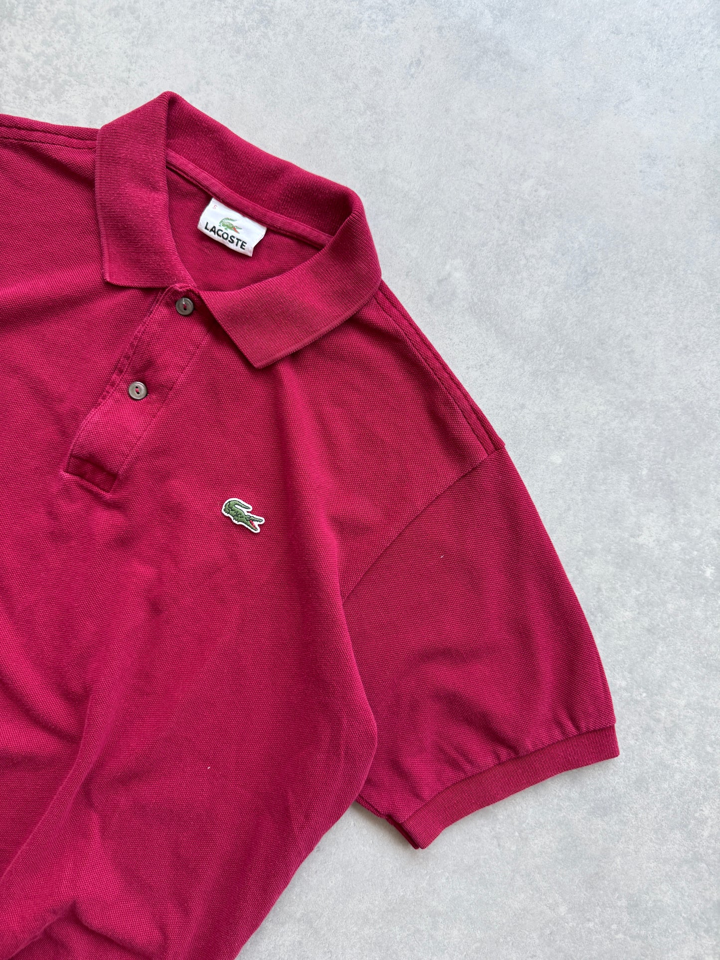 Lacoste retro muška bordo polo majica (L)