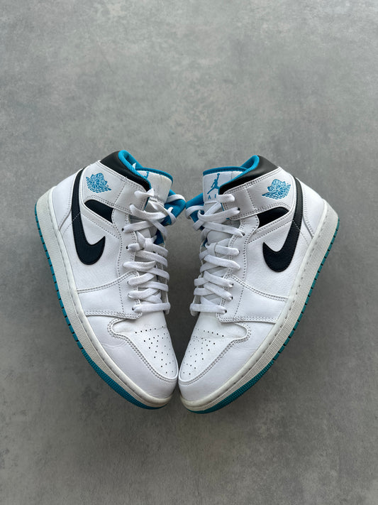 Nike Air Jordan 1 Mid Laser Blue muške patike (44)