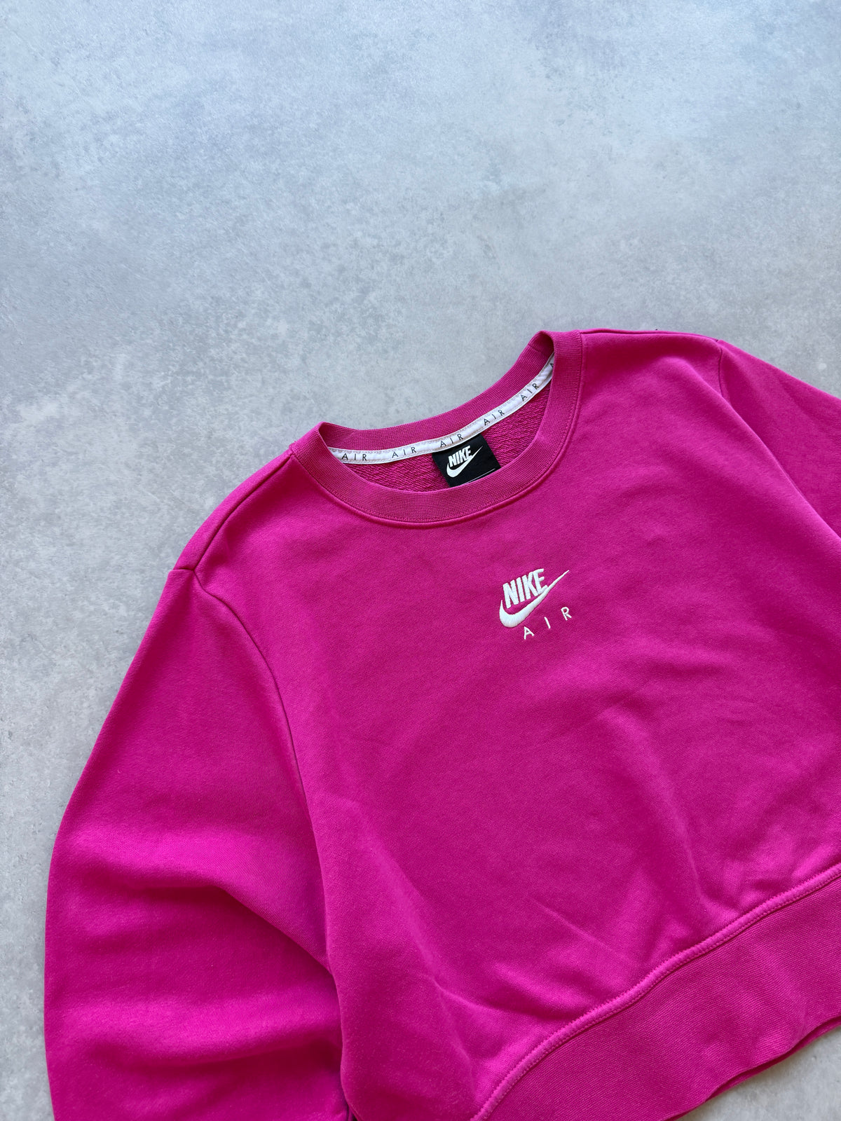 Nike Air ženska roza crop dukserica (XL)
