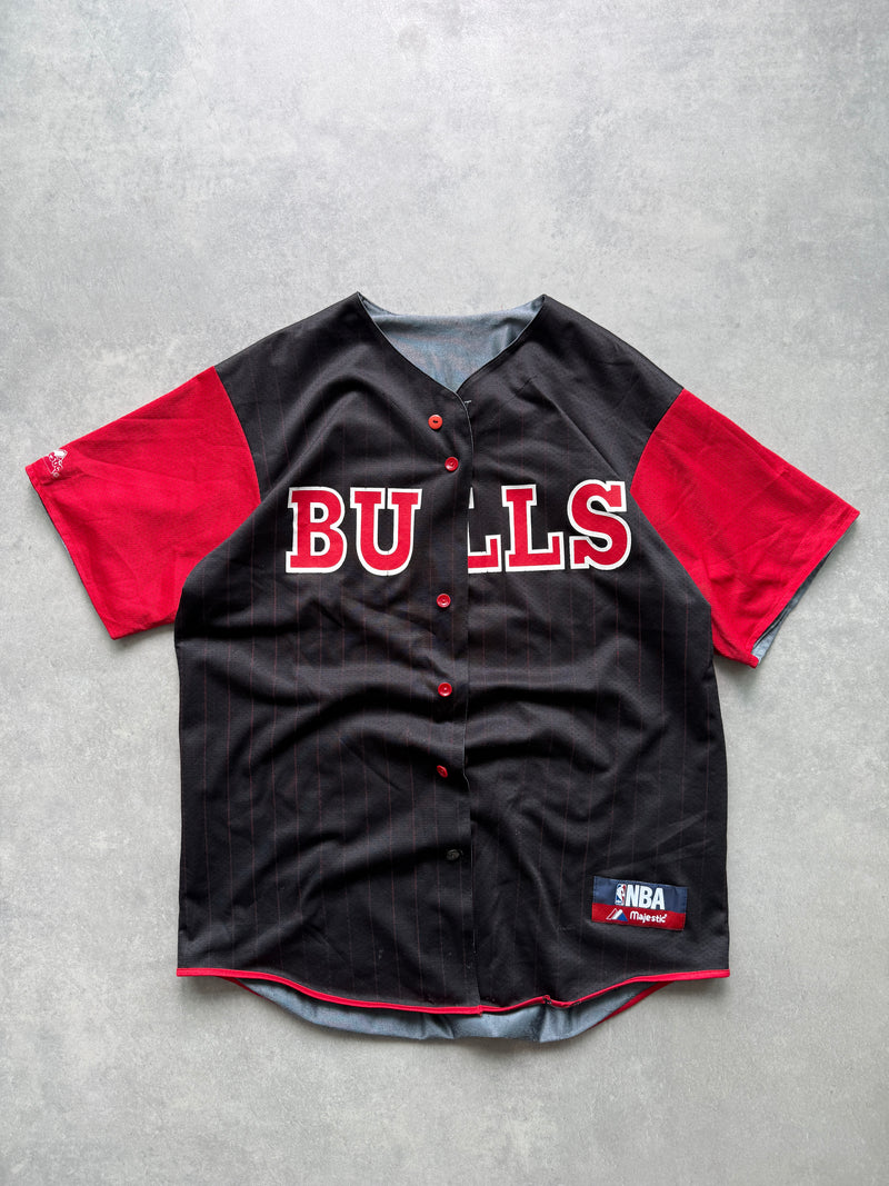 NBA Majestic Chicago Bulls vintage muški dres sa 2 lica (L)
