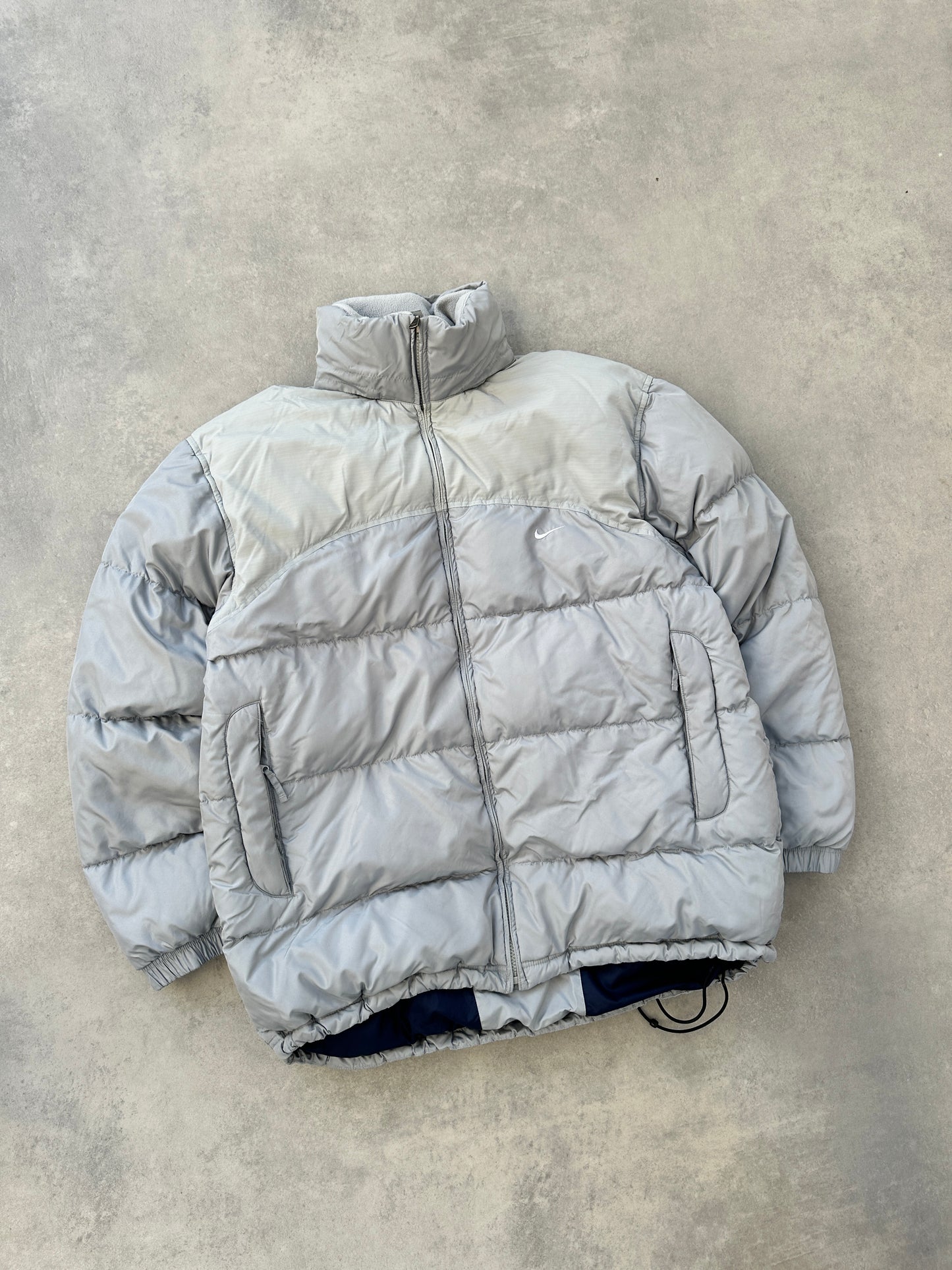 Nike 2000s muška siva puffer jakna (XL)