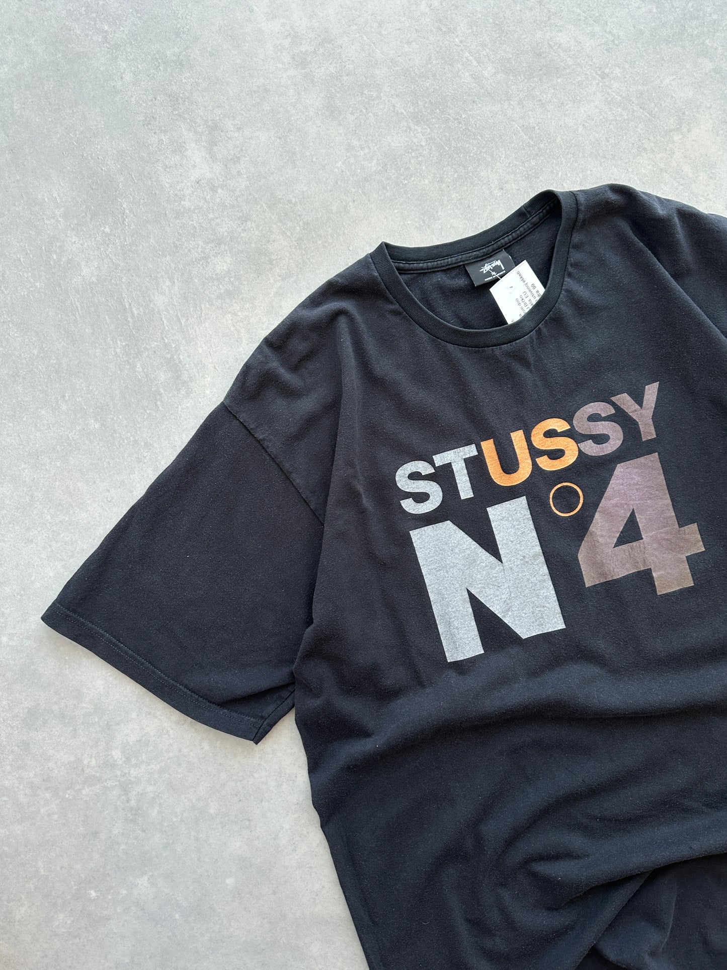 Stussy muška crna majica (XL)
