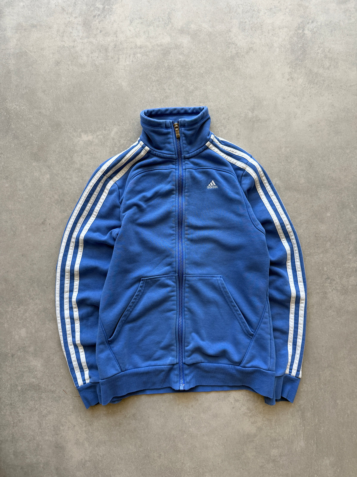 Adidas retro ženska plava zip dukserica (XS)