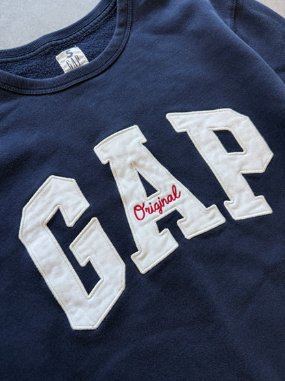 Gap muška basic navy plava dukserica (S)