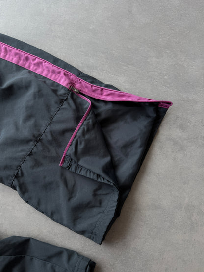 Nike 2000s ženska baggy šuškava trenerka (M)