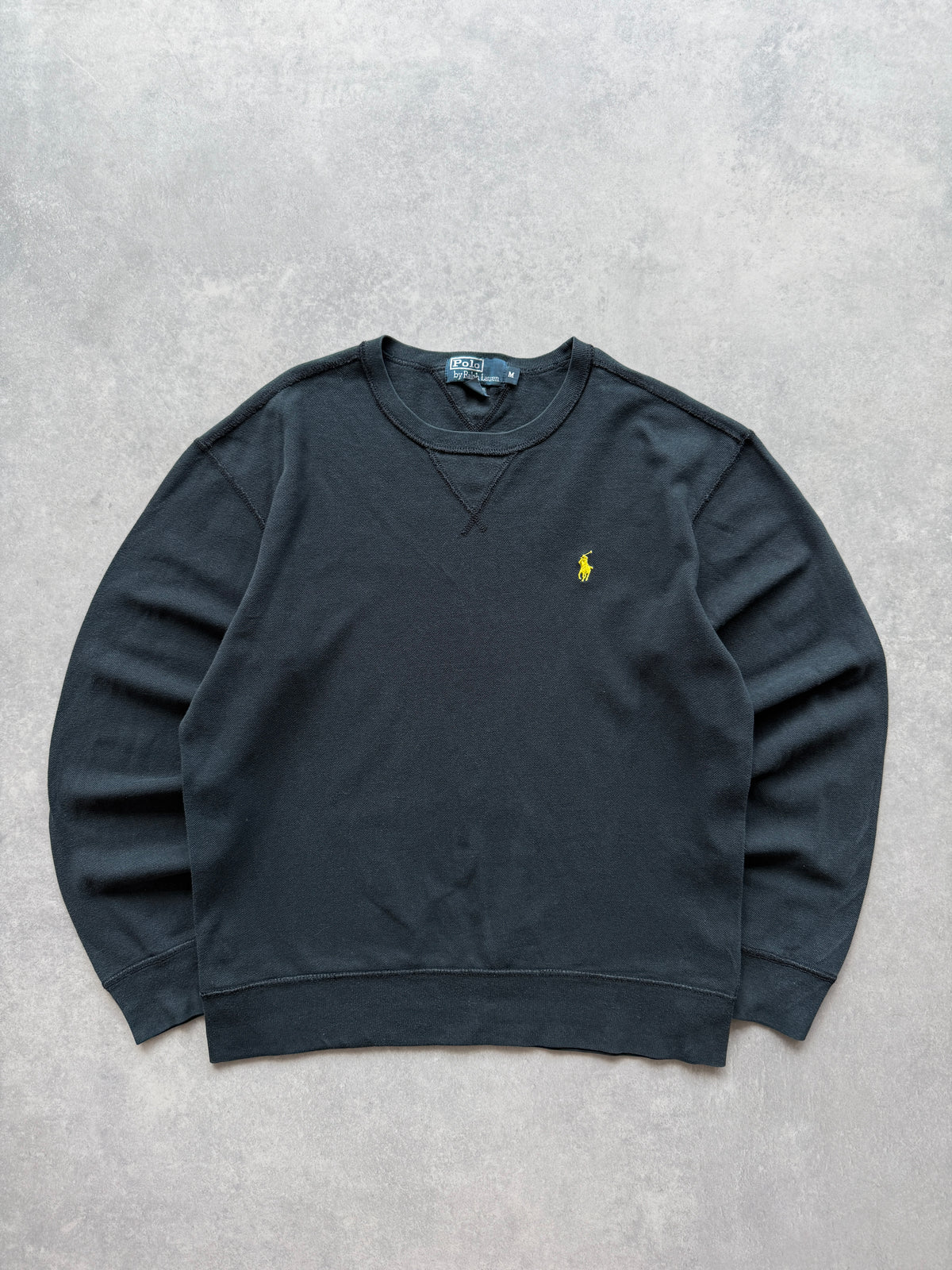Polo by Ralph Lauren muška crna tanka dukserica (M)