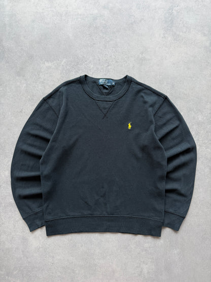 Polo by Ralph Lauren muška crna tanka dukserica (M)