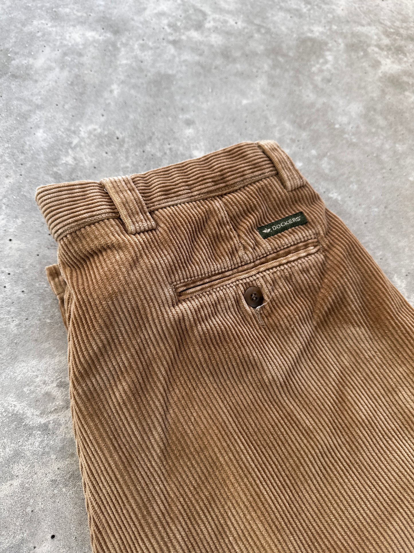 Dockers Khakis muške samtane hlače (34x34)