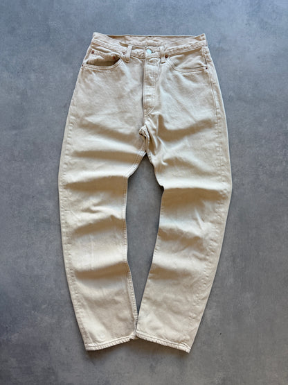 Levis 501 vintage ženske bež farmerke (31x32)