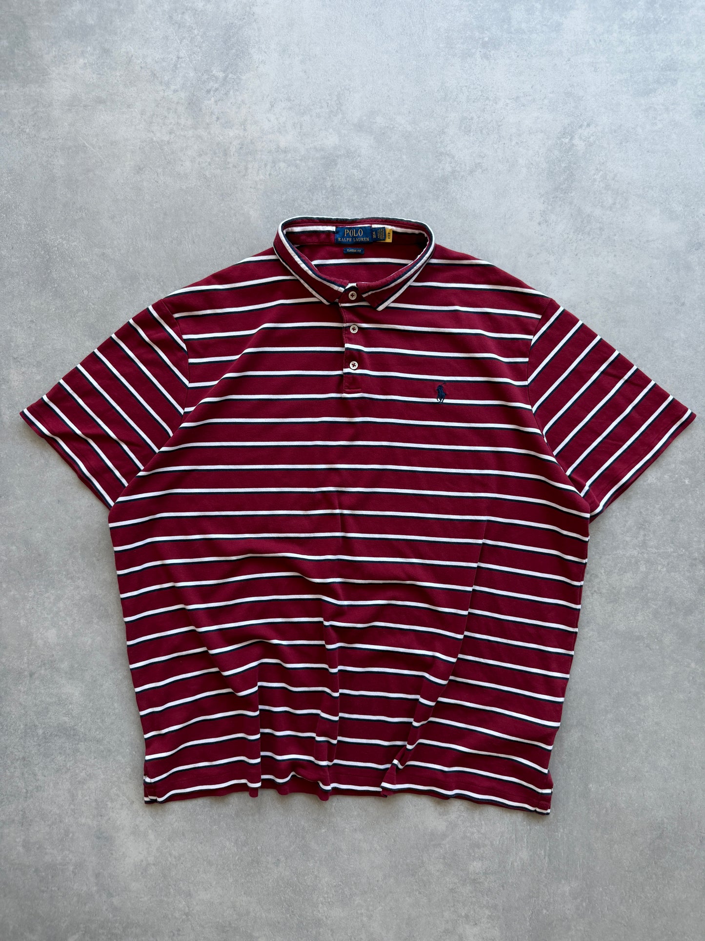 Polo by Ralph Lauren retro muška prugasta polo majica (XXL)