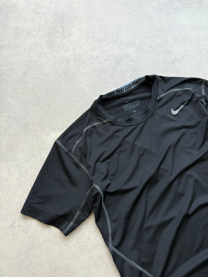 Nike Pro Combat muška crna kompresiona majica (L)