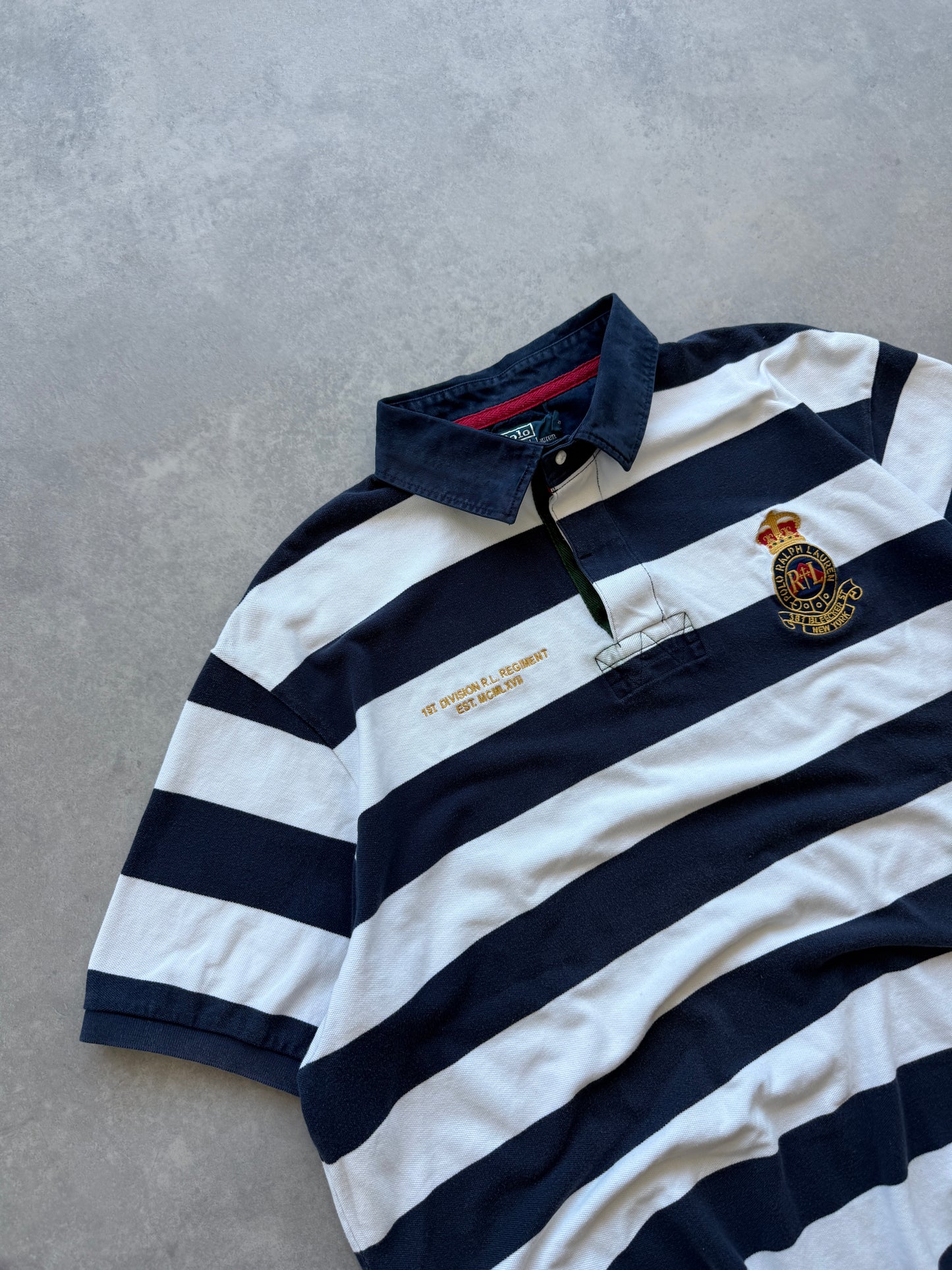 Polo by Ralph Lauren vintage muška prugasta polo majica (3XL)
