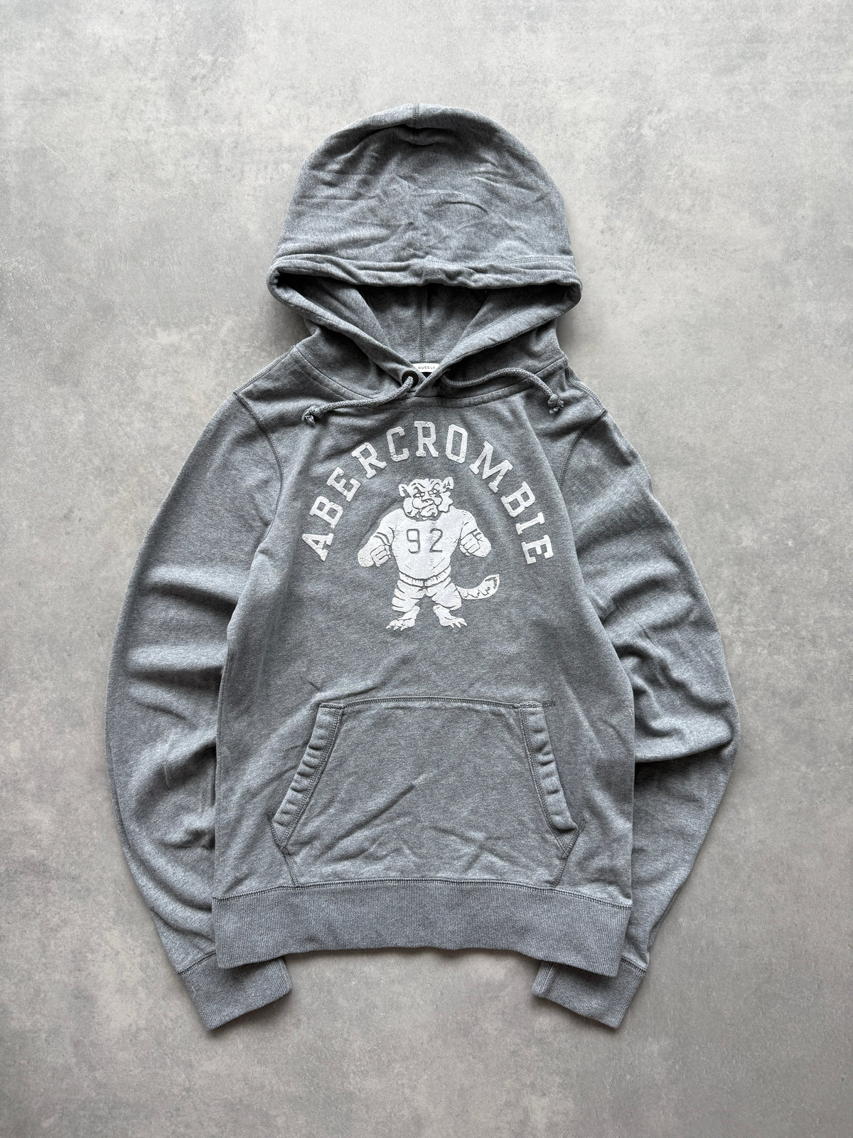 Abercrombie & Fitch muška siva slim fit dukserica (M)