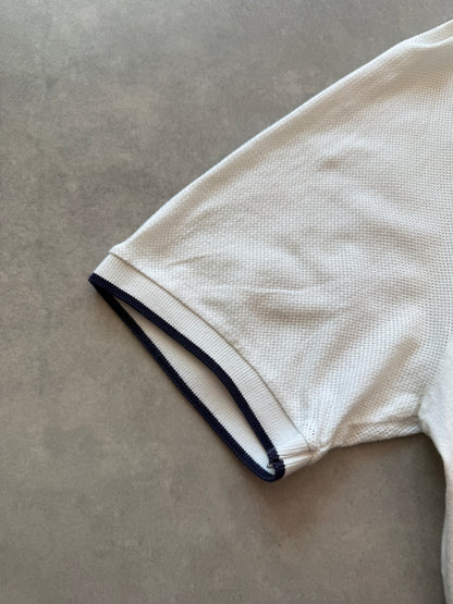 Lacoste vintage muška bijela polo majica (L)