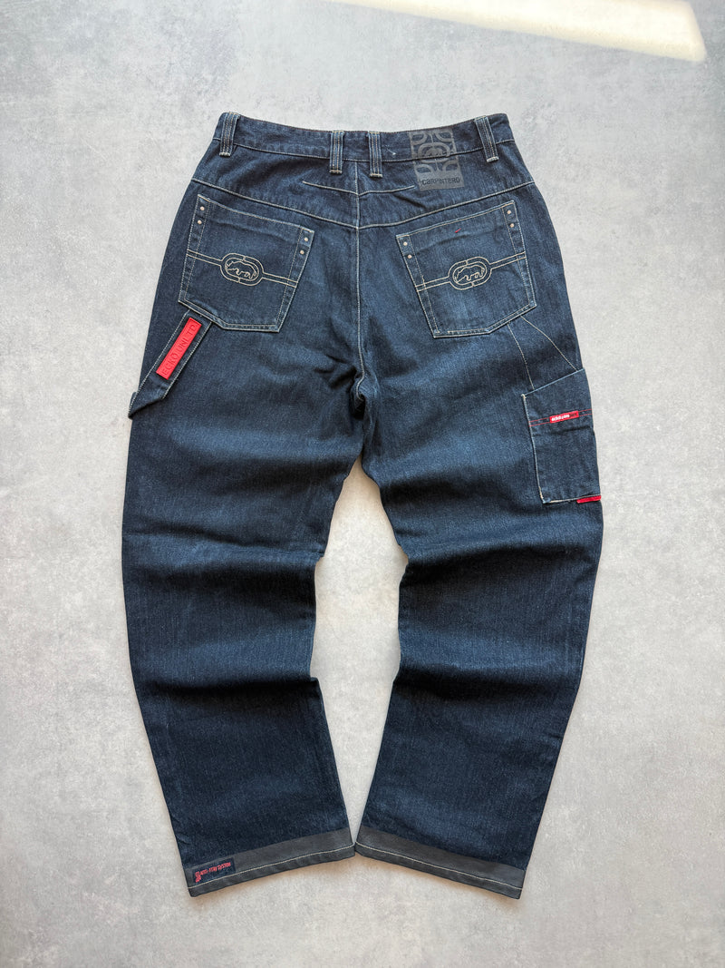 Ecko Complex 2000s Y2K muške baggy farmerke (34)