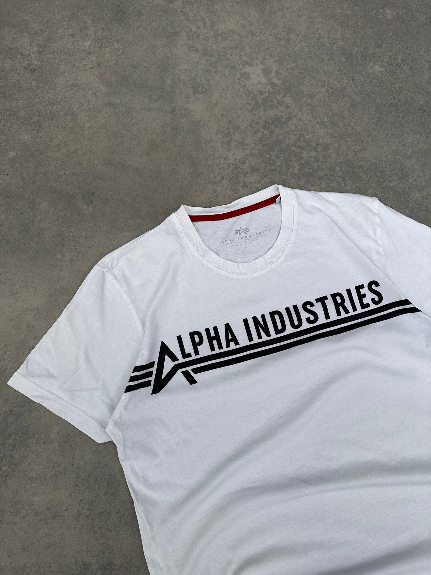 Alpha Industries muška basic bijela majica (S)