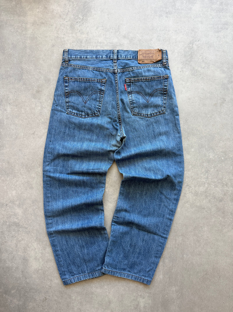 Levis 501 vintage bootleg muške farmerke (34x30)