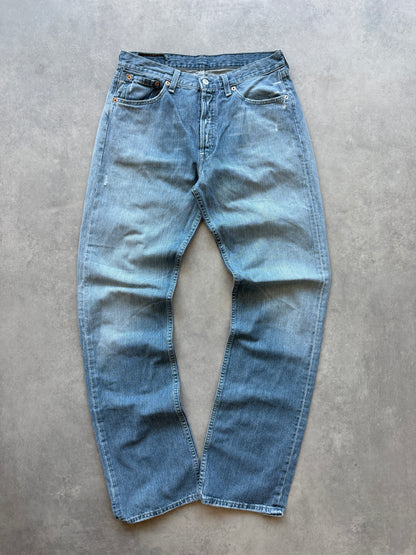 Levis 501 muške svijetlo plave farmerke (32x34)