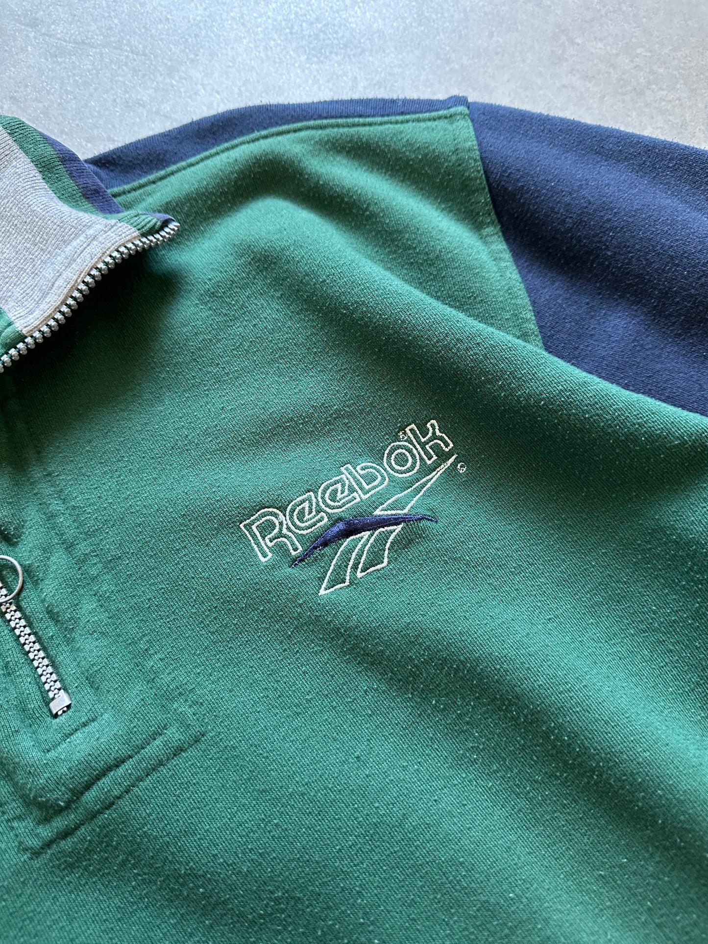 Reebok 1/4 zip vintage muška dukserica (S)