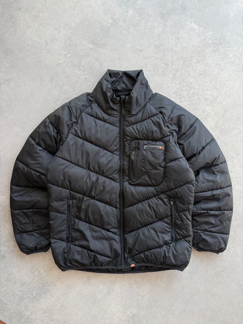 Ellesse muška crna puffer jakna (M)