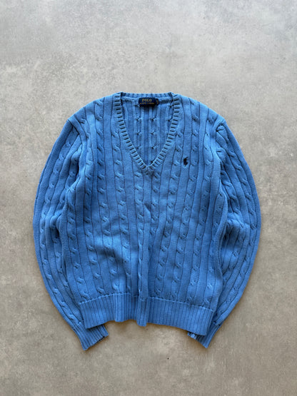 Polo by Ralph Lauren Cable Knit ženski džemper (M)