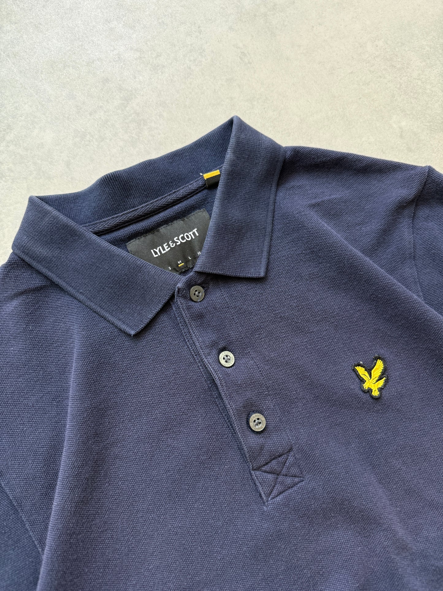 Lyle & Scott muška navy plava polo majica (M)