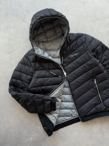 Armani Exchange Woven Down Jacket muška crna jakna (XL)