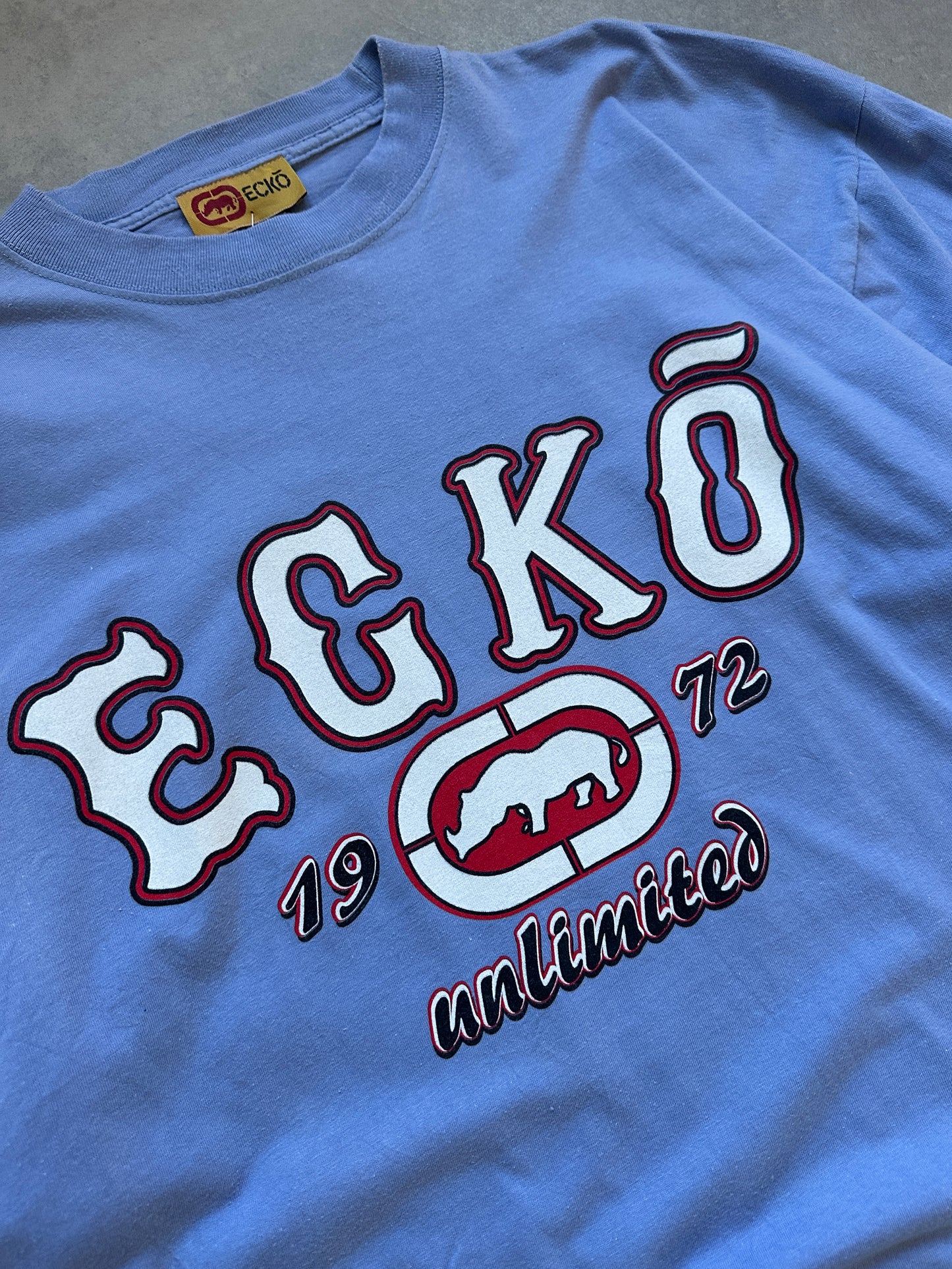 Ecko Unltd 2000s muška plava majica (XXL)
