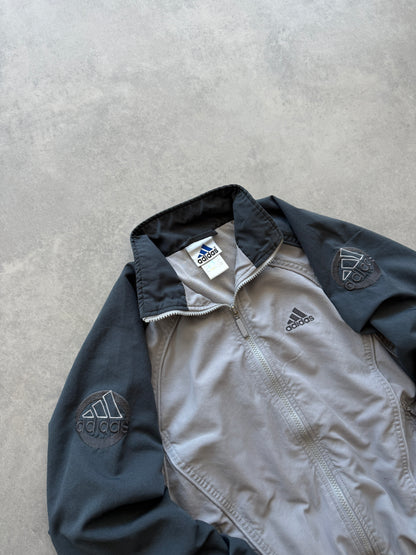 Adidas 2000s ženska šuškava dukserica (M)