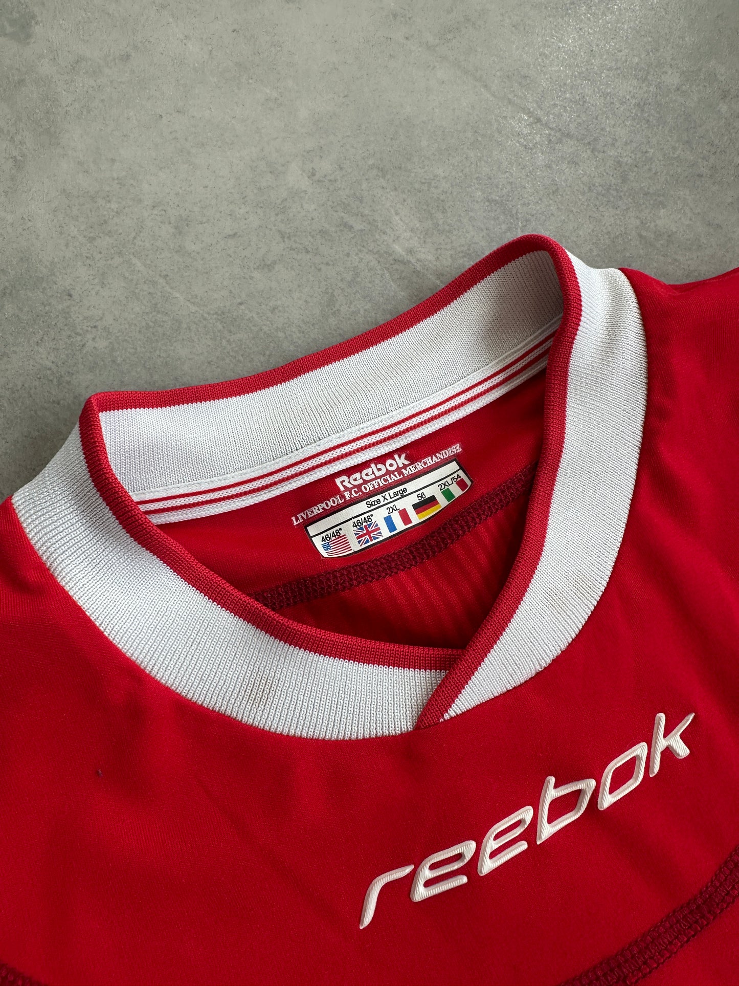 Reebok x Liverpool FC 02/04 Home Kit muški dres (XL)