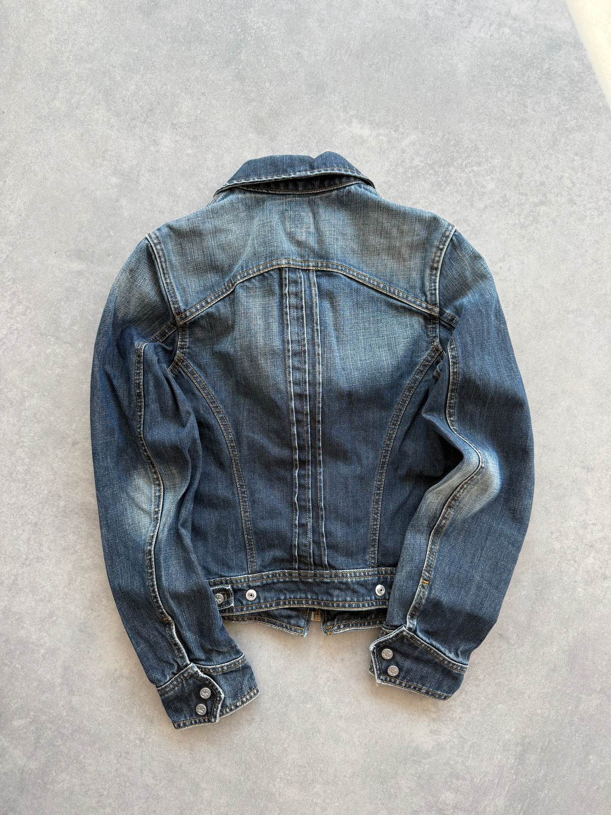 Calvin Klein Y2K ženska slim fit teksas jakna (M)