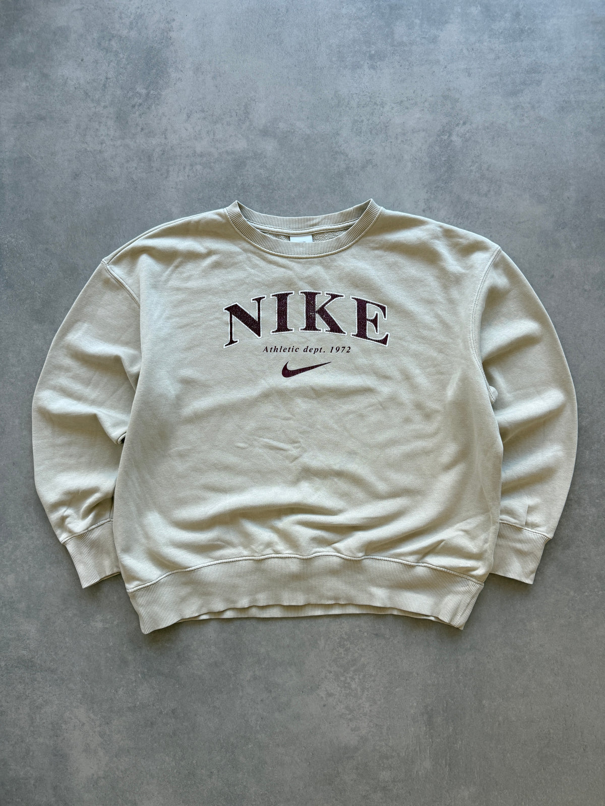 Nike ženska oversized bež dukserica (S)