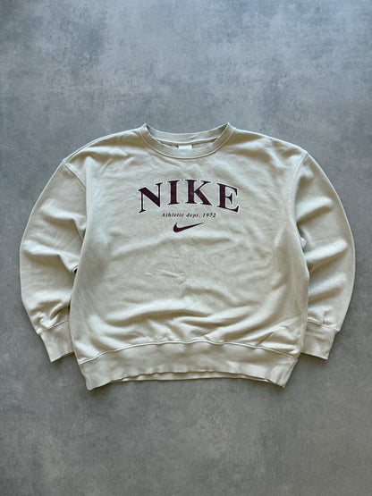 Nike ženska oversized bež dukserica (S)