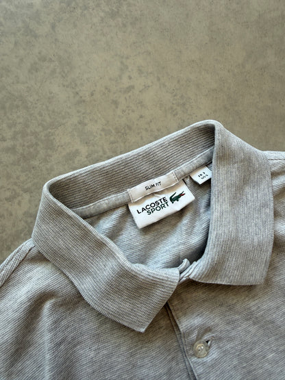 Lacoste muška siva polo majica (S)
