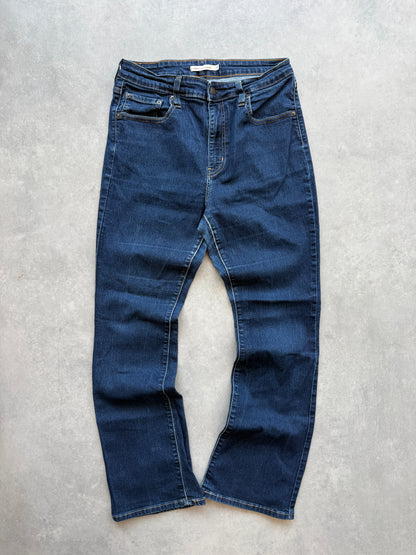 Levis 725 ženske tamno plave farmerke (31)