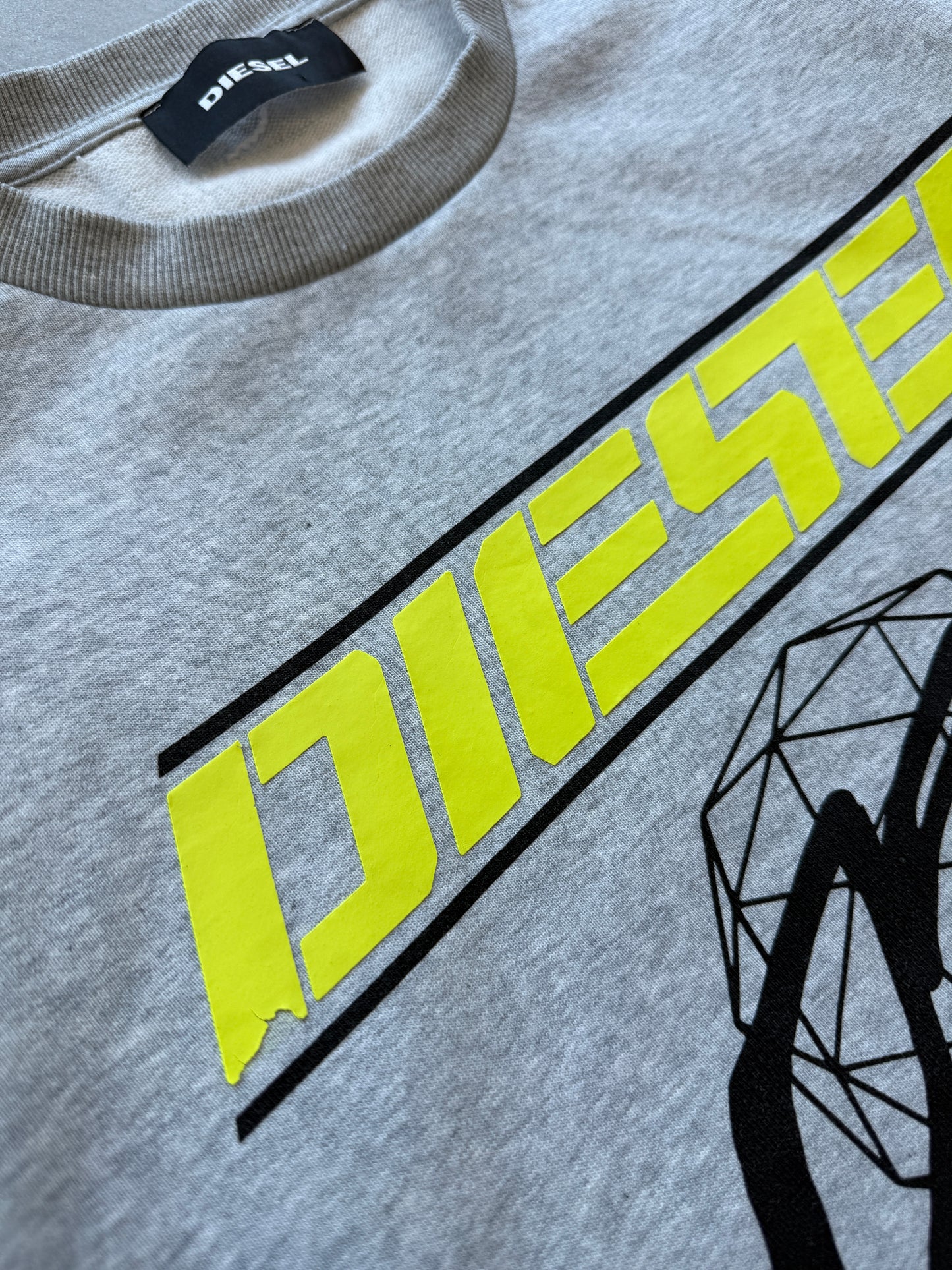 Diesel muška siva dukserica (XL)