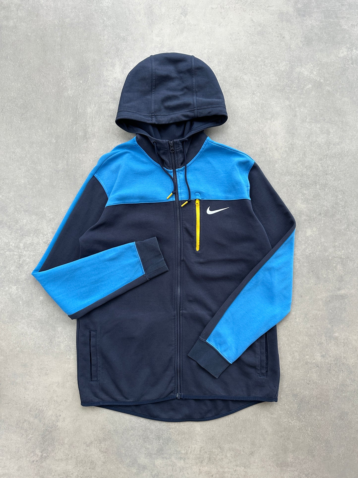 Nike muška plava zip up dukserica (L)