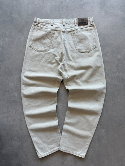 Wrangler vintage muške bež farmerke (34x32)
