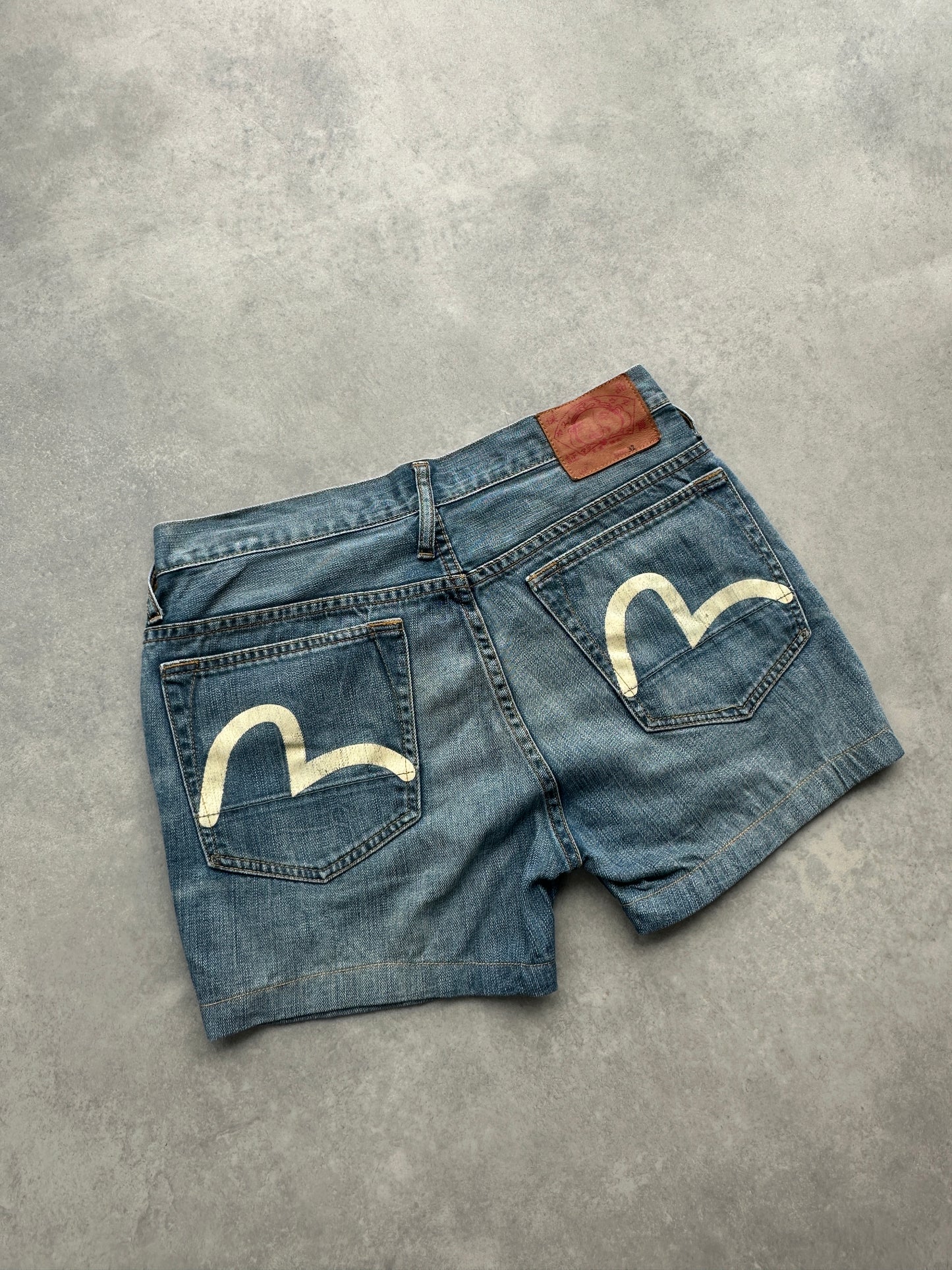 Evisu genes vintage ženski šorc (32)
