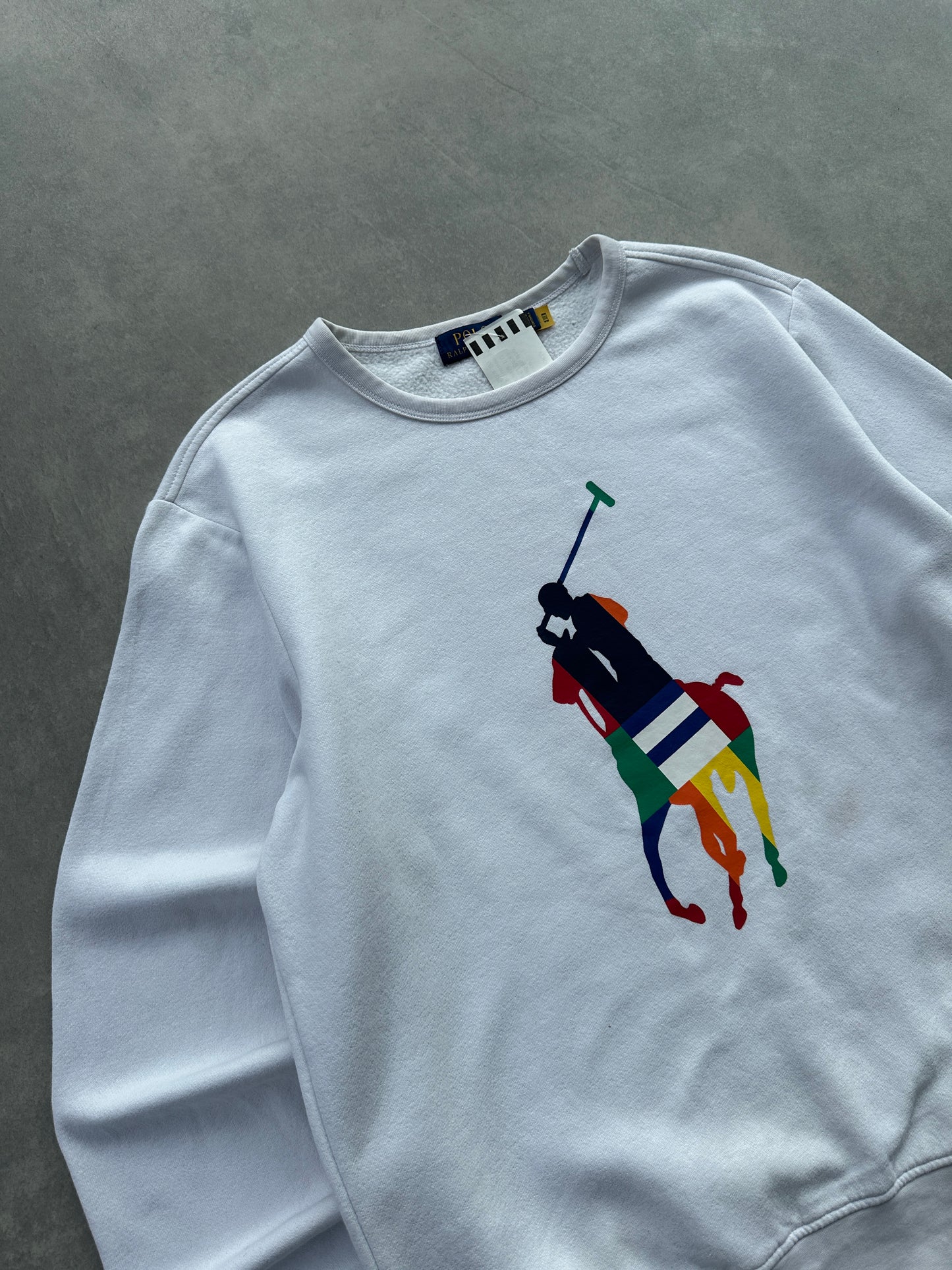 Polo by Ralph Lauren muška bijela dukserica (M)