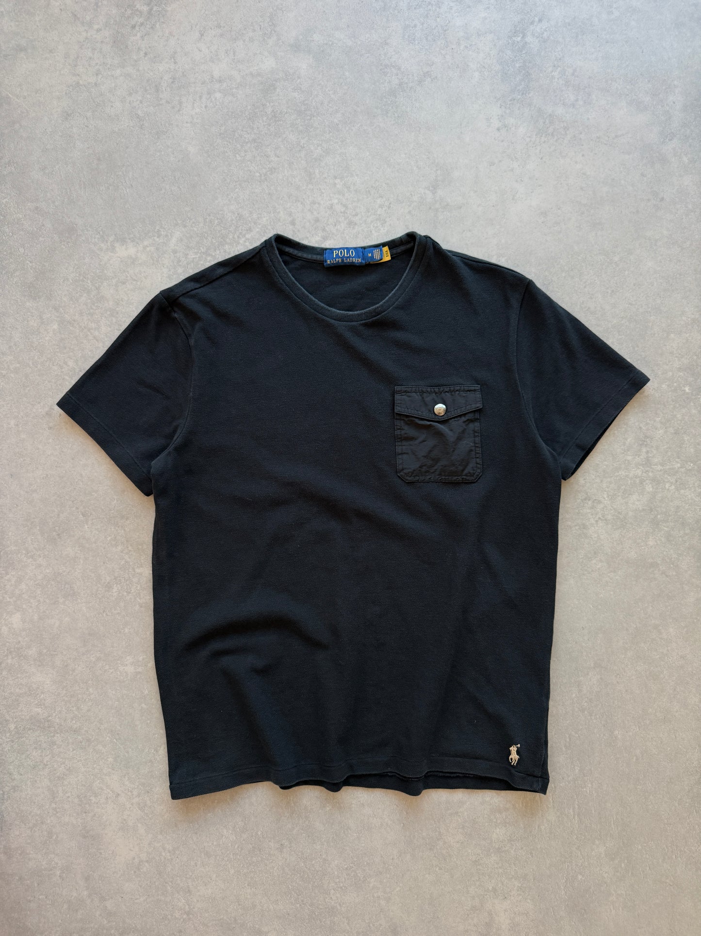 Polo by Ralph Lauren muška crna pocket majica (M)
