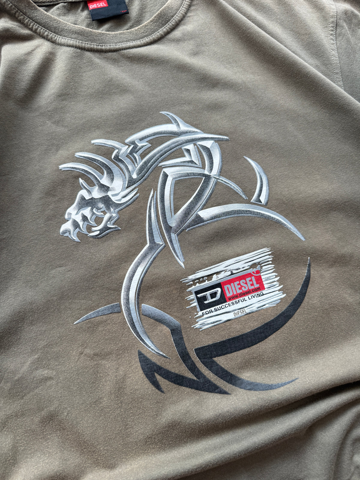 Diesel Y2K muška oversized majica (XL)