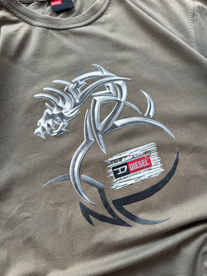 Diesel Y2K muška oversized majica (XL)