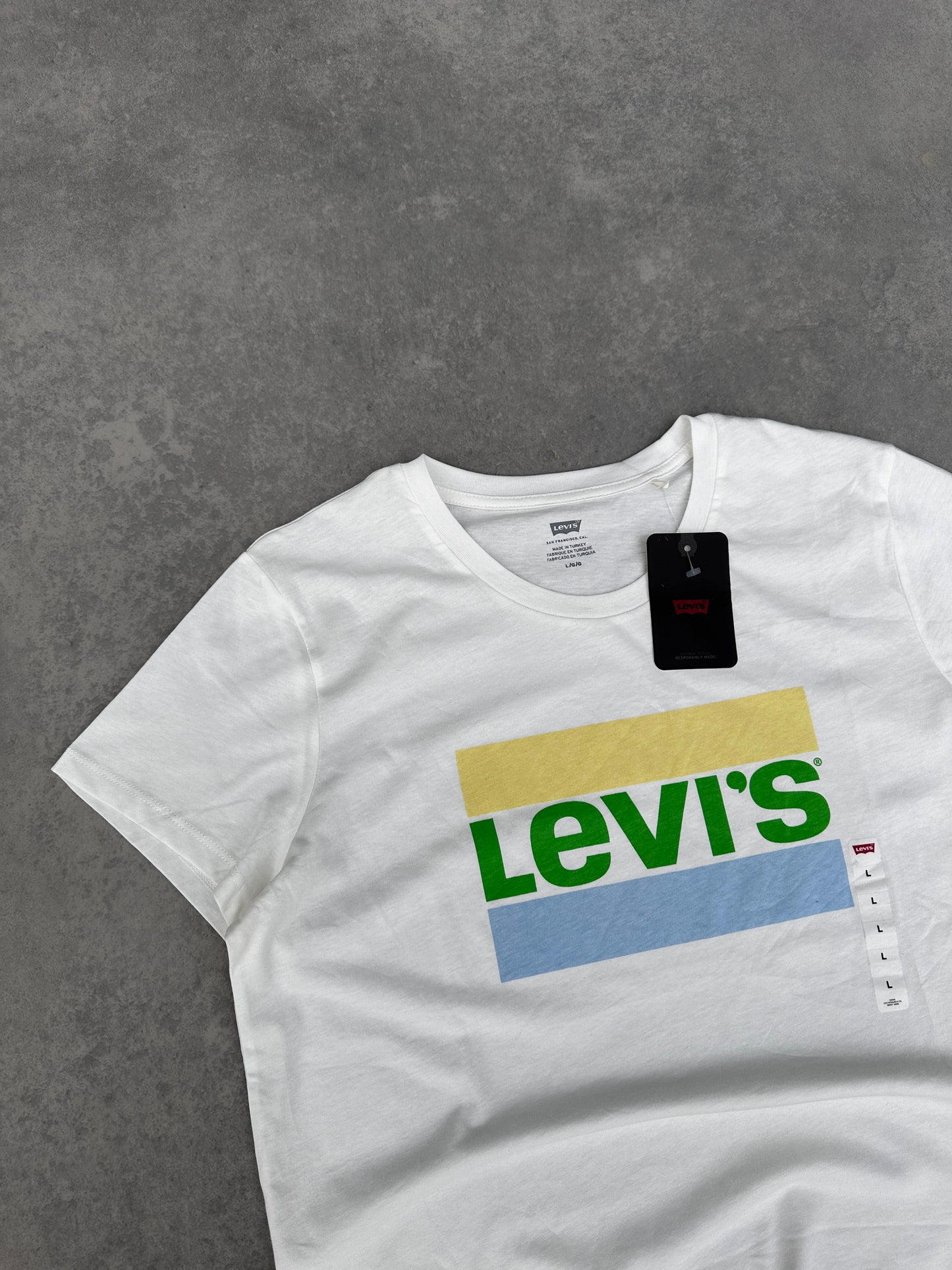 Levis basic bijela ženska majica (L)