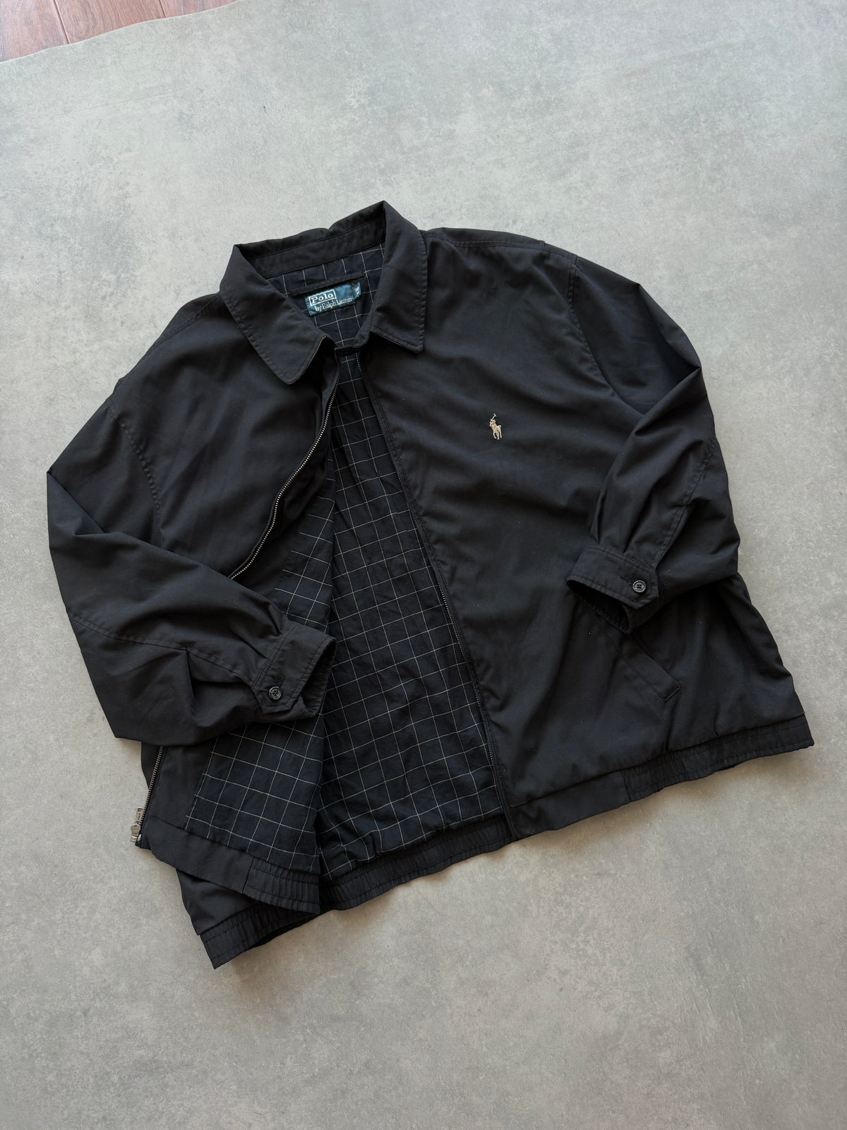 Polo by Ralph Lauren muška crna harrington jakna (3XL)