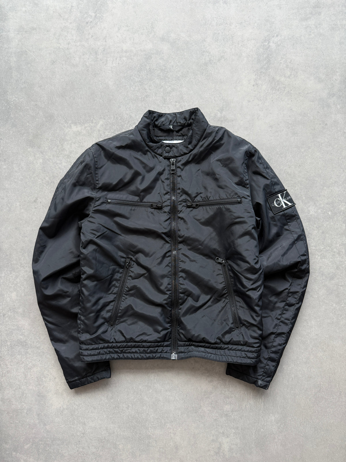 Calvin Klein muška crna bomber jakna (M)