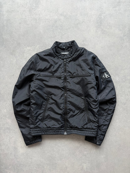 Calvin Klein muška crna bomber jakna (M)