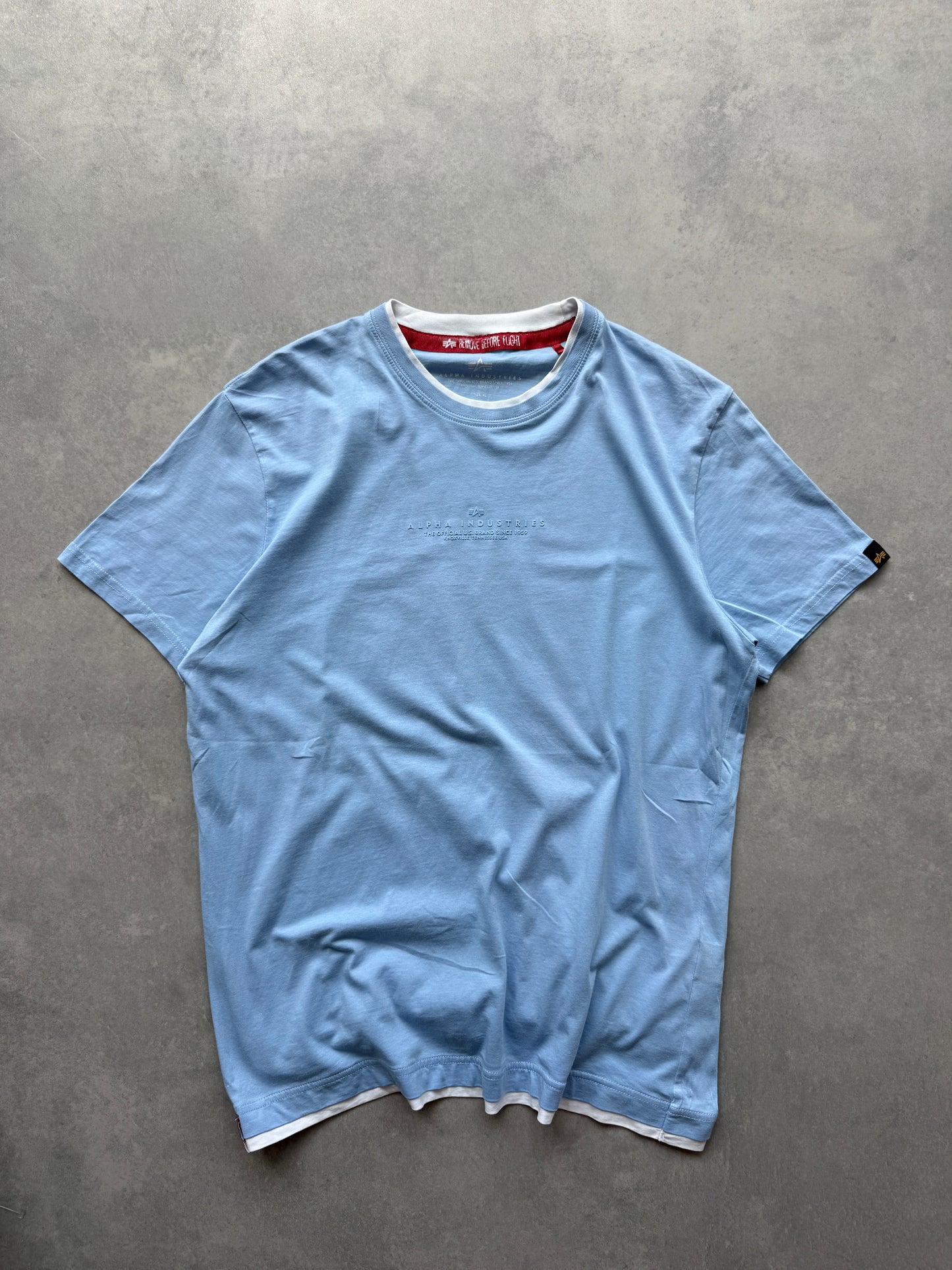 Alpha Industries muška plava majica (XL)