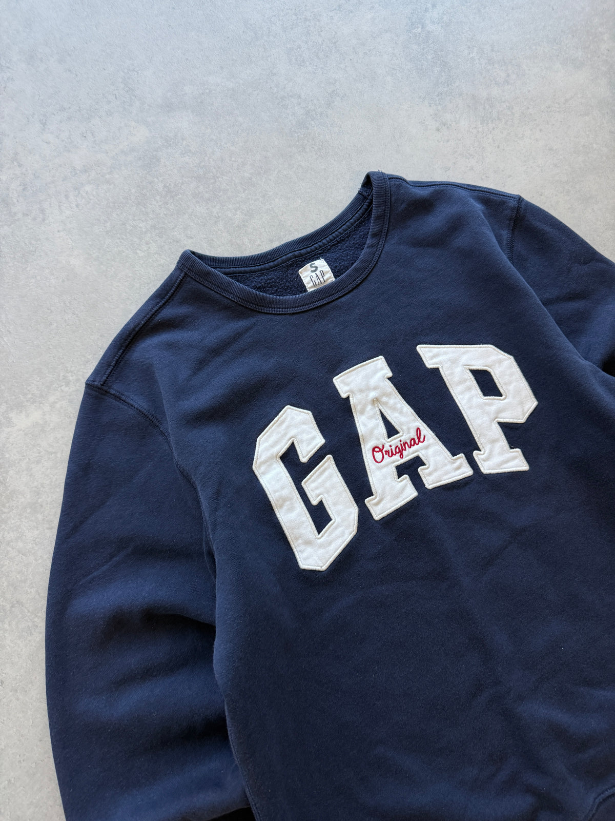 Gap muška basic navy plava dukserica (S)