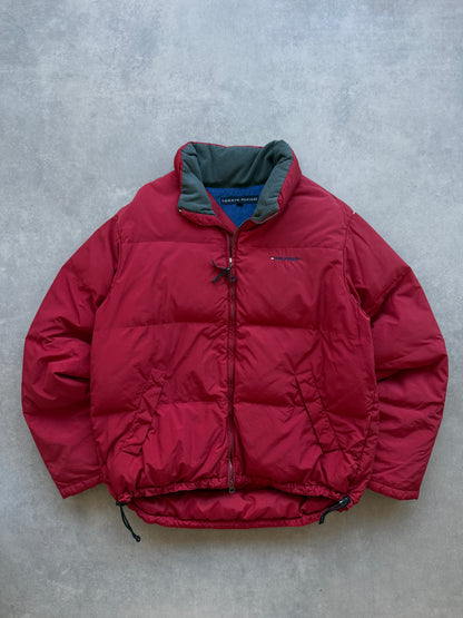 Tommy Hilfiger vintage muška perjana puffer jakna (XL)